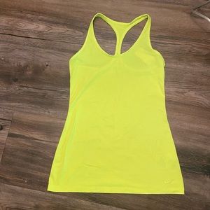 NIKE NEON TANK TOP DRY FIT
